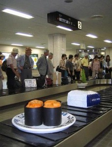 大分空港　巨大寿司